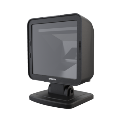 بارکدخوان رومیزی دوبعدی بایامکس BAYAMAX CUBE نمای سه‌رخ